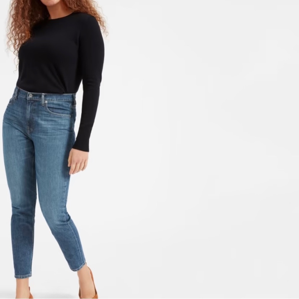 Everlane Medium Wash High Rise Skinny Size 29 Reg